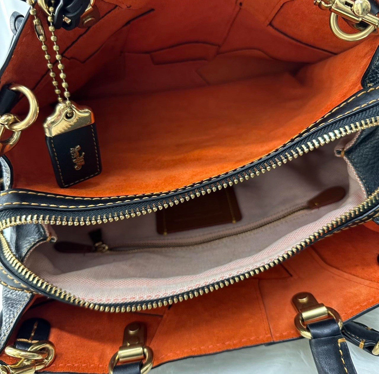 RARE Coach Rogue 1941 Patchwork Leather Shoulder Bag Handbag Purse Multicolor