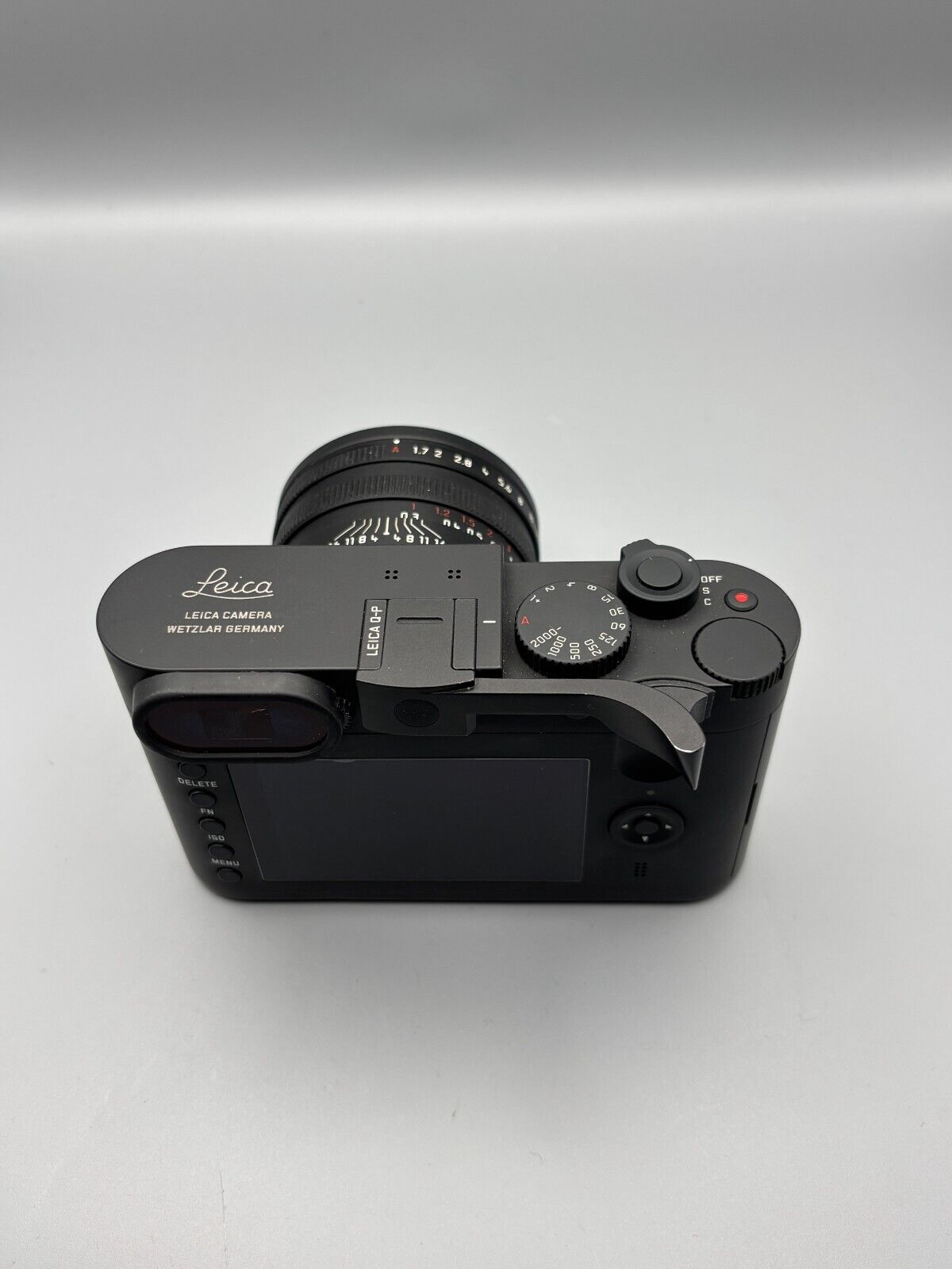 Leica 19045 - Leica Q-P Black Painted "Tested Excellent Condition" Original Box!
