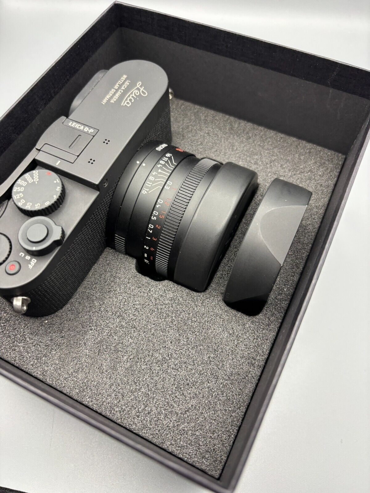 Leica 19045 - Leica Q-P Black Painted "Tested Excellent Condition" Original Box!