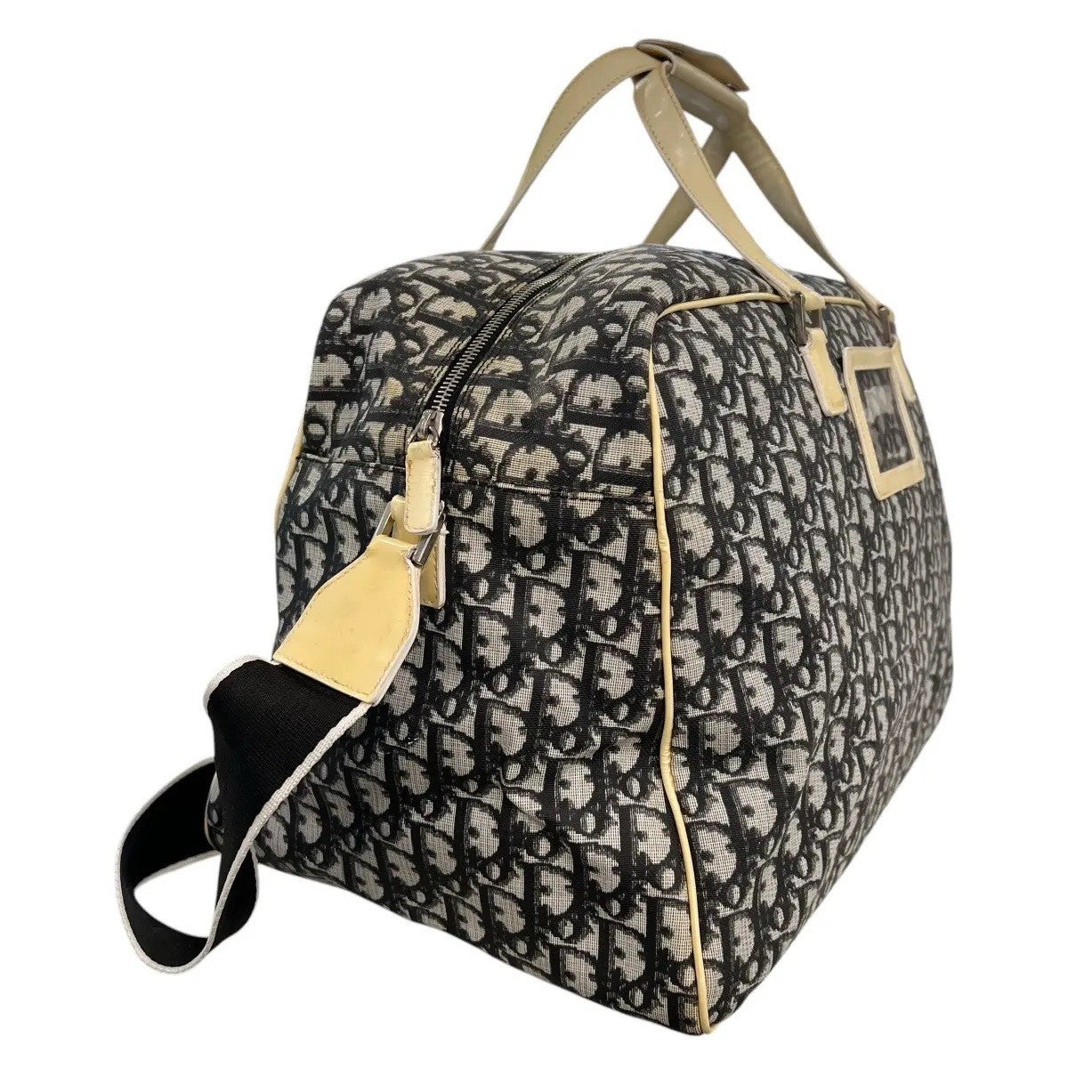 Dior Diorissimo NO 1 Trotter Monogram Duffle Bag Navy Vintage Rare Y2K