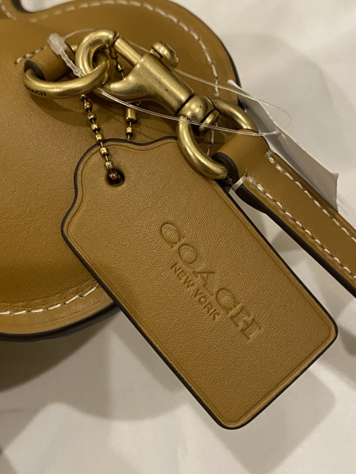 Coach CBR54 Bear Kisslock Frame Bag Glovetanned Leather NWT