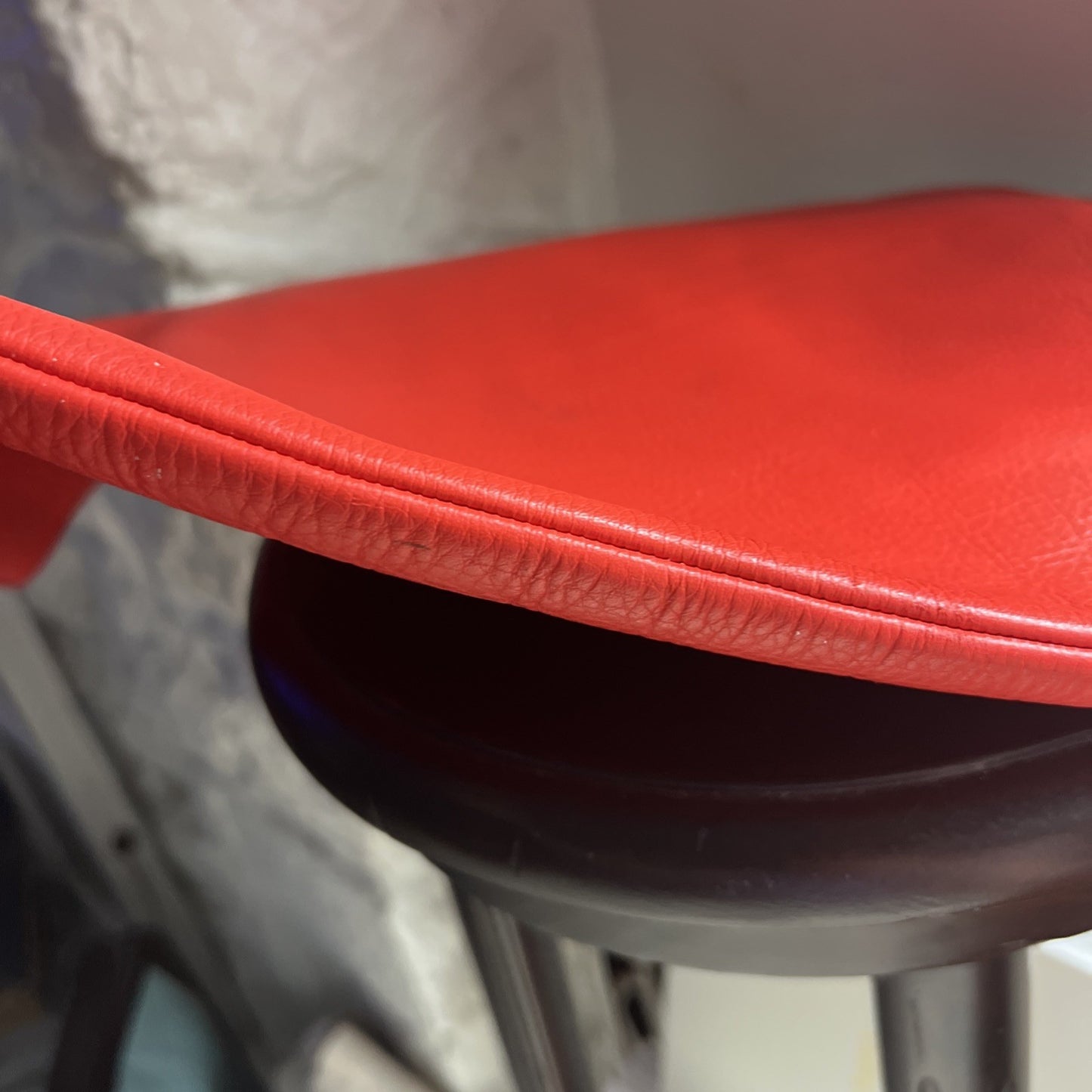 Vintage COACH Bonnie Cashin Leather Sling Cashin Carry Muffet Kisslock Bag Red