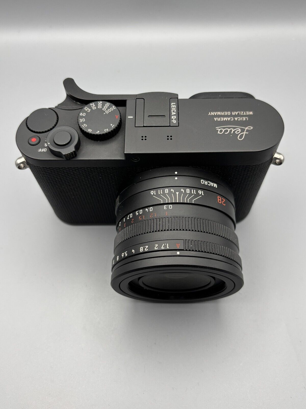 Leica 19045 - Leica Q-P Black Painted "Tested Excellent Condition" Original Box!