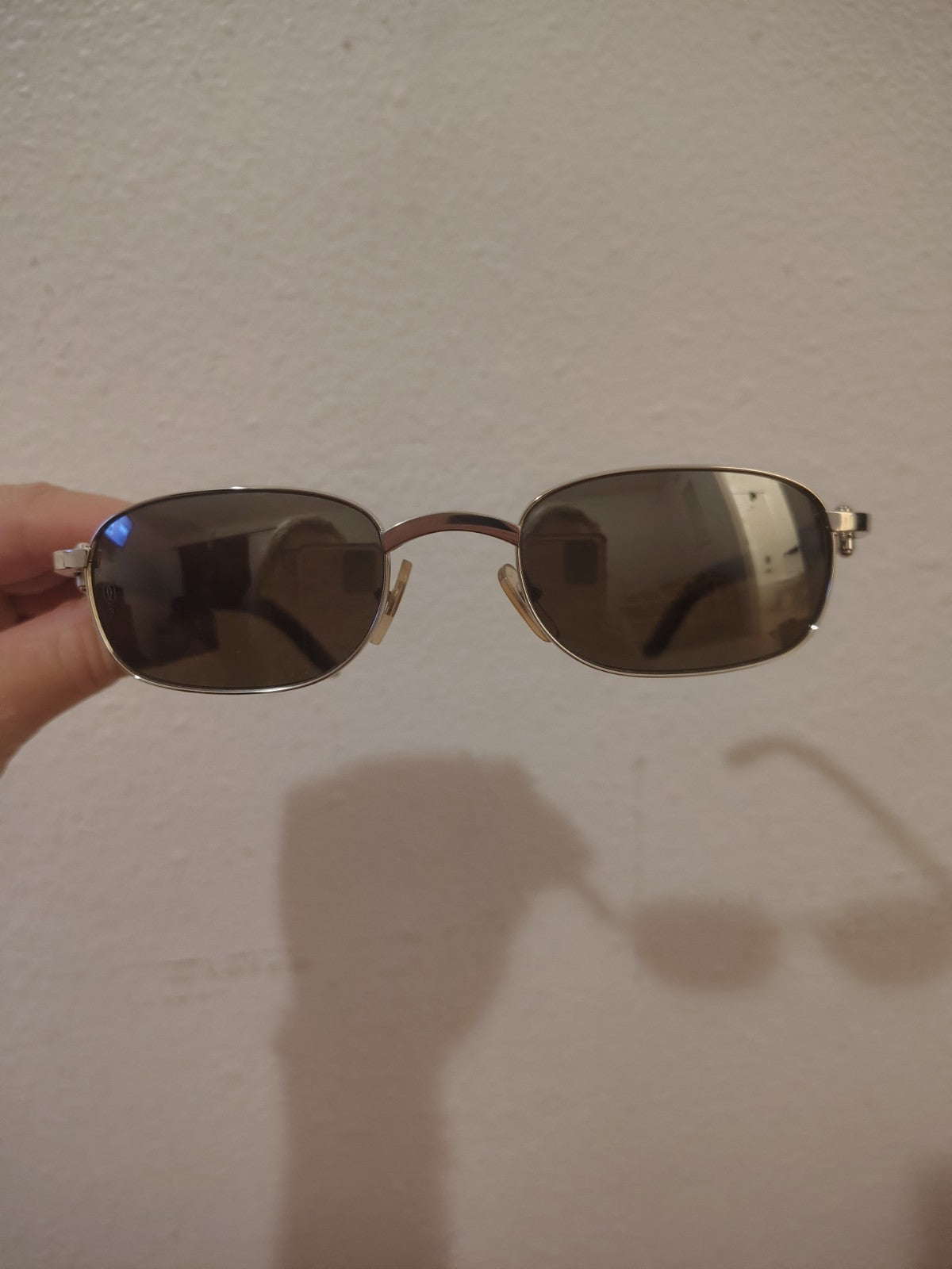 cartier glasses authentic wood giverny vintage