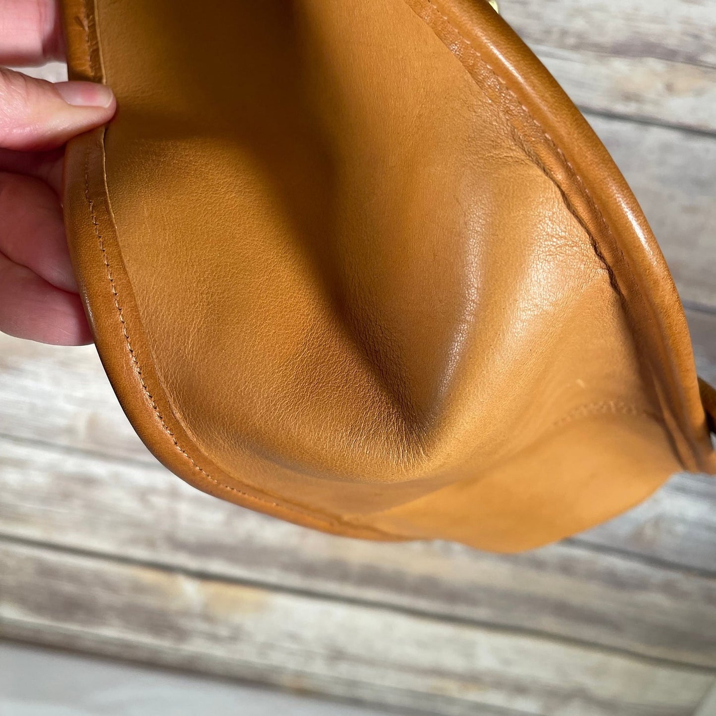 Vintage 1970’s Coach Bag Courier Bonnie Cashin Tan Brown Rare NYC USA