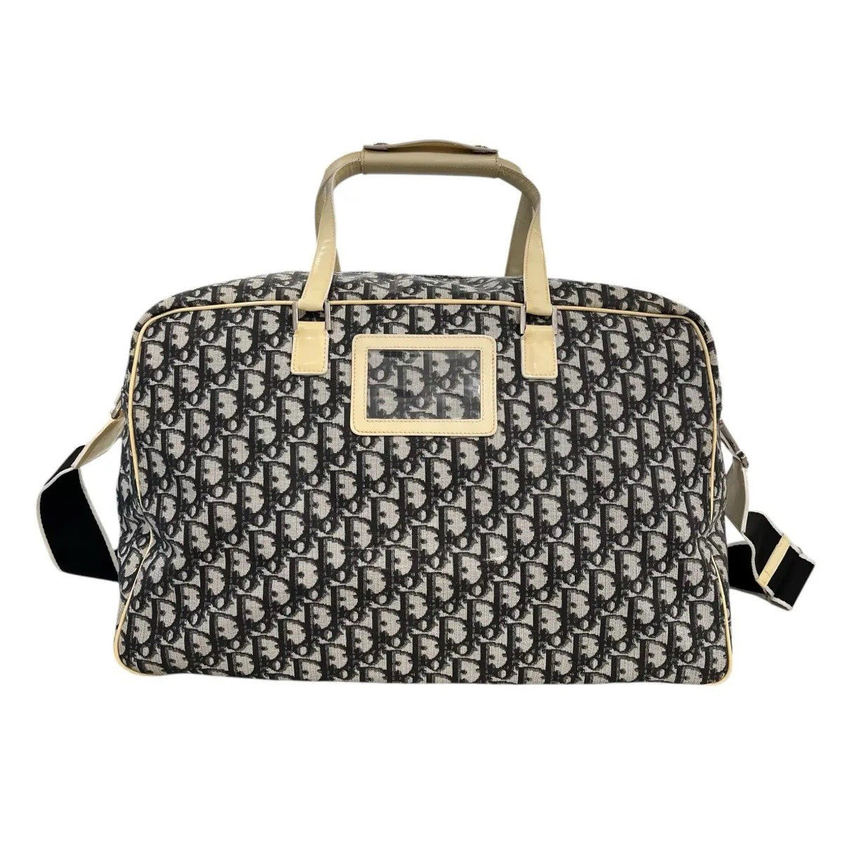 Dior Diorissimo NO 1 Trotter Monogram Duffle Bag Navy Vintage Rare Y2K