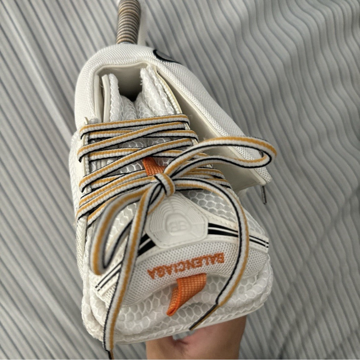NWT Balenciaga Hourglass Sneakerhead Handbag Satchel Y2K Authentic New