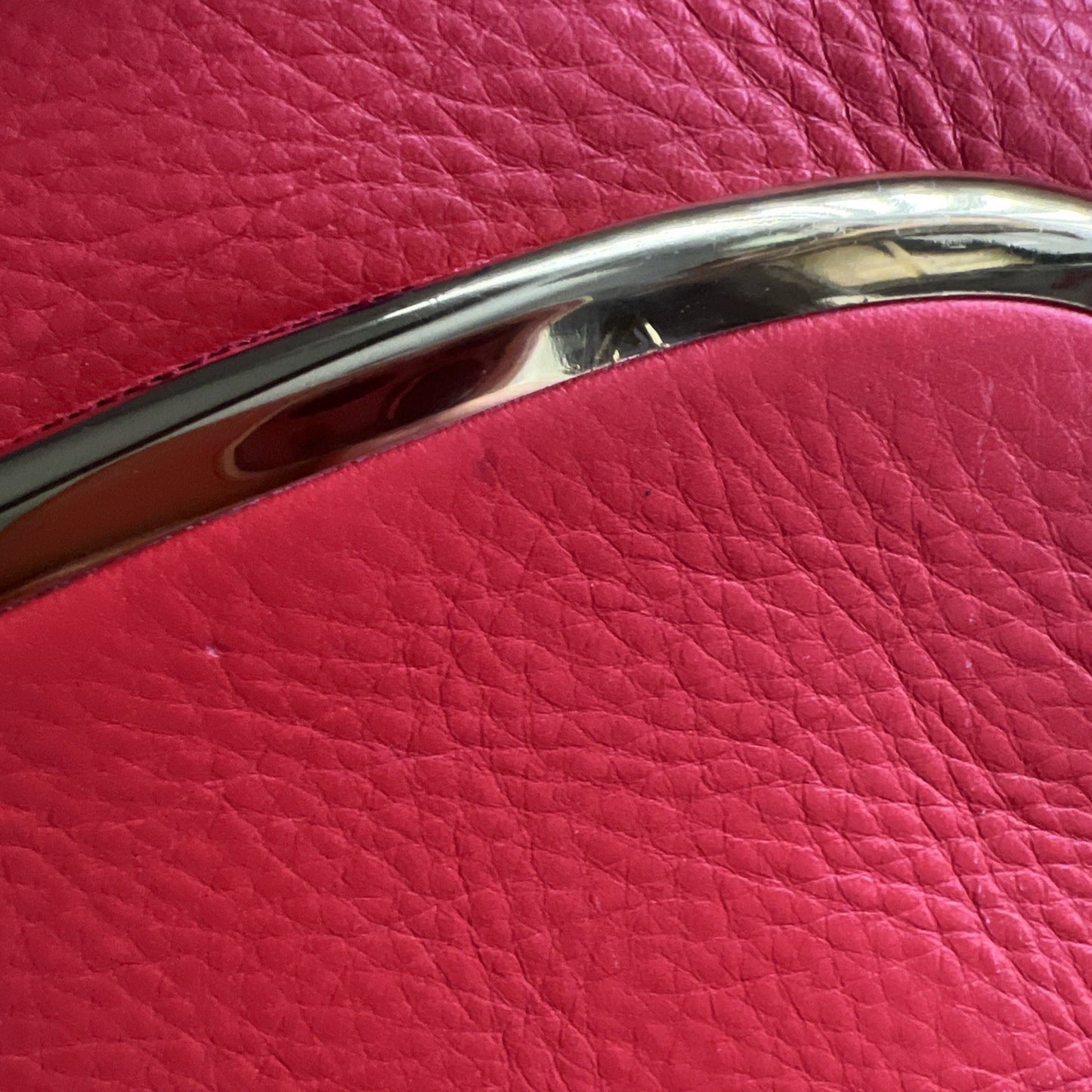 Vintage COACH Bonnie Cashin Leather Sling Cashin Carry Muffet Kisslock Bag Red