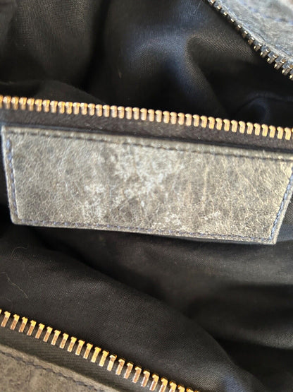 Balenciaga Part Time City Bag Anthracite GGH Giant Gold Grey Leather Y2K