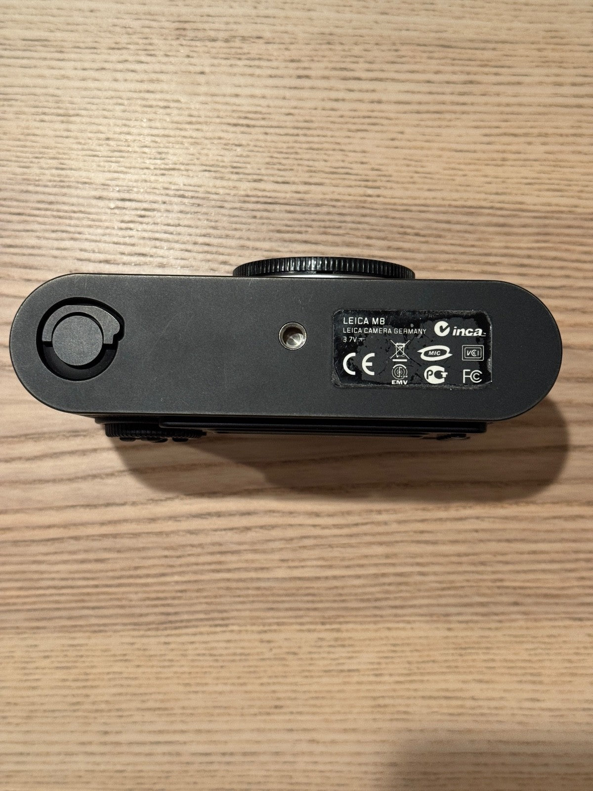 [NEAR MINT IN BOX ] Leica M8 Digital Rangefinder Camera Black 10.3MP CCD