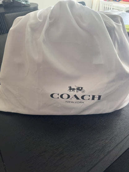 COACH Big Large Kisslock Rose Kiss Lock Pink  Frame Bag Nwt