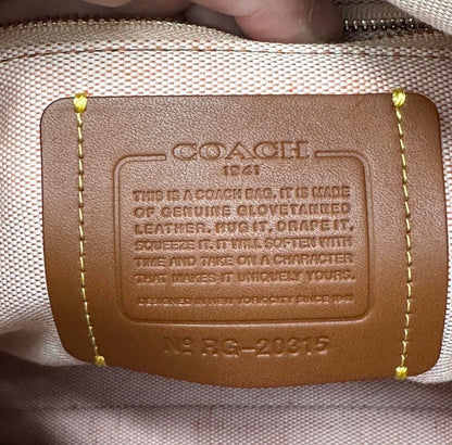 RARE Coach Rogue 1941 Patchwork Leather Shoulder Bag Handbag Purse Multicolor