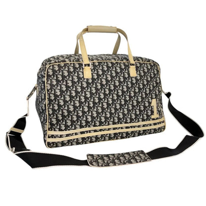 Dior Diorissimo NO 1 Trotter Monogram Duffle Bag Navy Vintage Rare Y2K