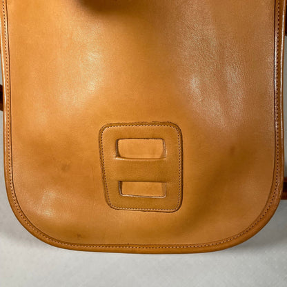 Vintage 1970’s Coach Bag Courier Bonnie Cashin Tan Brown Rare NYC USA